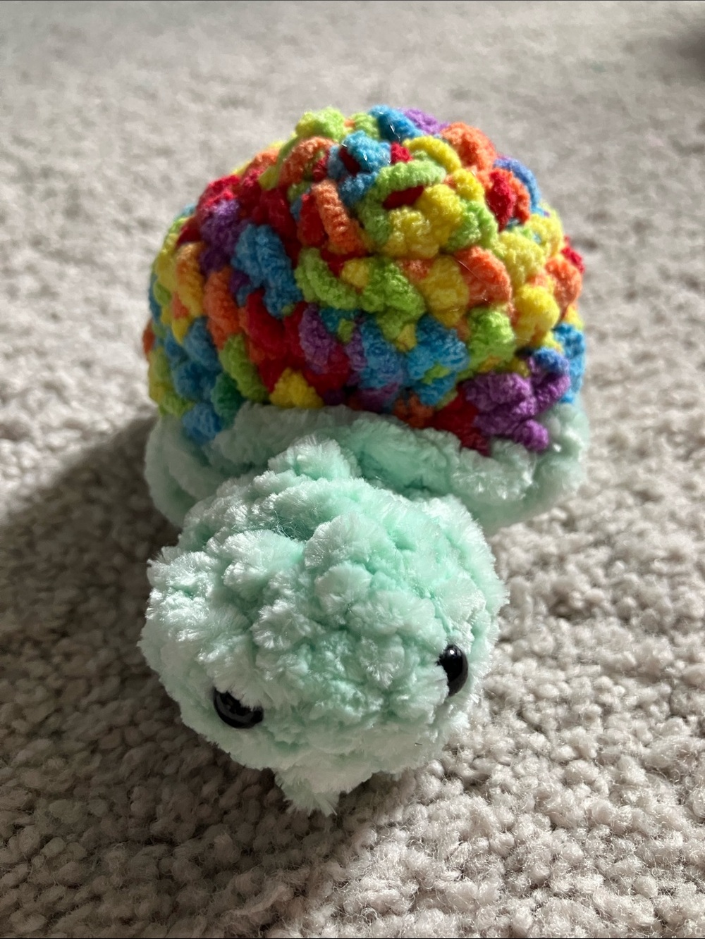 Crochet Turtle Rainbow π’ - Picture 2 of 3